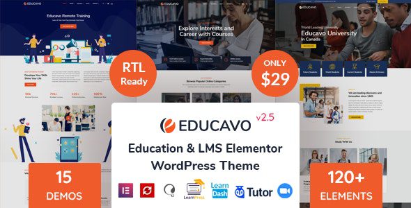 Educavo 3.2.7 – Education WordPress Theme – CodeGiga0 Educavo 3.2.7 – Education WordPress Theme – CodeGiga0
