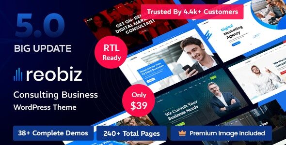 Reobiz 5.2.5 – Consulting Business WordPress Theme – CodeGiga0 Reobiz 5.2.5 – Consulting Business WordPress Theme – CodeGiga0