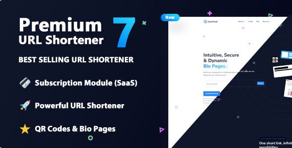 Premium URL Shortener 7.6.3 – Link Shortener, Bio Pages & QR Codes – CodeGiga0 Premium URL Shortener 7.6.3 – Link Shortener, Bio Pages & QR Codes – CodeGiga0