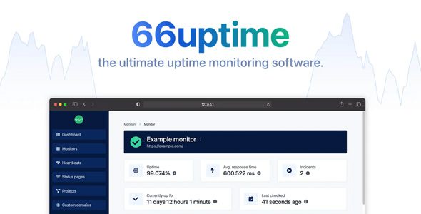66uptime-39.0.0-cronjob-monitoring-software.jpg 66Uptime 44.0.0 Extended – Cronjob Monitoring software – CodeGiga0