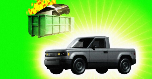 What if Tesla made a Slate-like EV instead of the Cybertruck?