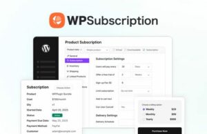 WPSubscription Pro 1.2.1 – WooCommerce Subscription Management Plugin – CodeGiga0 WPSubscription Pro 1.2.1 – WooCommerce Subscription Management Plugin – CodeGiga0