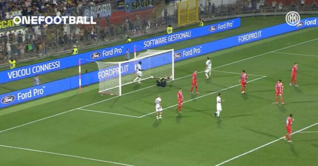 Pio Esposito scores stunning back-heel goal vs Monza | OneFootball