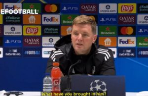 Howe appeared confused by a reporter’s question regarding Woltemade | OneFootball Howe appeared confused by a reporter’s question regarding Woltemade | OneFootball