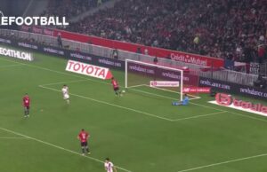 Nuno Mendes fires a superb free-kick against Lille | OneFootball Nuno Mendes fires a superb free-kick against Lille | OneFootball