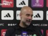 Pep Guardiola jokes after nine-goal thriller win: ‘I lost my hair’ | OneFootball Pep Guardiola jokes after nine-goal thriller win: ‘I lost my hair’ | OneFootball