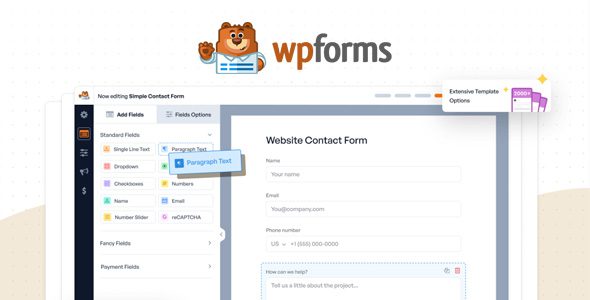 WPForms Elite 1.9.8.2 + Addons – WordPress Form Builder – CodeGiga0 WPForms Elite 1.9.4.2 + Addons – WordPress Form Builder – CodeGiga0