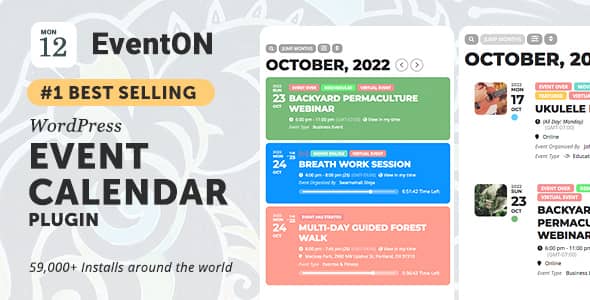 EventON v4.8 Nulled – WordPress Virtual Event Calendar Plugin – CodeGiga0 EventON v4.8 Nulled – WordPress Virtual Event Calendar Plugin – CodeGiga0