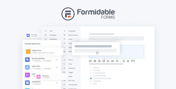 Formidable Forms Pro 6.20 – WordPress Forms Plugin and Form Builder – CodeGiga0 Formidable Forms Pro 6.20 – WordPress Forms Plugin and Form Builder – CodeGiga0