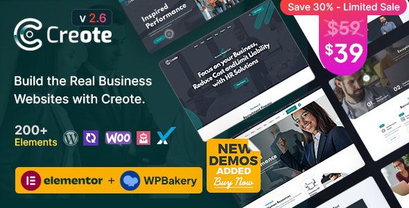 Creote 2.8.4 – Corporate & Consulting Business WordPress Theme – CodeGiga0 Creote 2.8.4 – Corporate & Consulting Business WordPress Theme – CodeGiga0