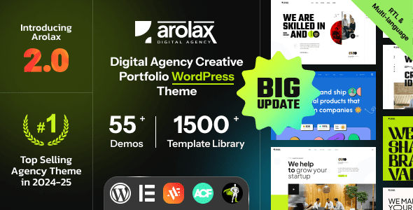 Arolax 2.1.4 – Creative Digital Agency Theme – CodeGiga0 Arolax 2.1.4 – Creative Digital Agency Theme – CodeGiga0