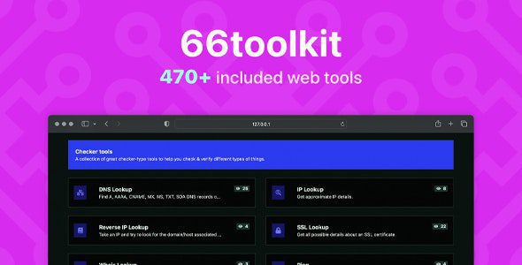 66toolkit 34.0.0 – Ultimate Web Tools System (SAAS) – CodeGiga0 66toolkit 34.0.0 – Ultimate Web Tools System (SAAS) – CodeGiga0