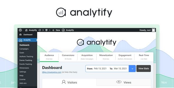 Analytify Pro 6.1.0 + Addons – Google Analytics Plugin for WordPress – CodeGiga0 Analytify Pro 6.1.0 + Addons – Google Analytics Plugin for WordPress – CodeGiga0